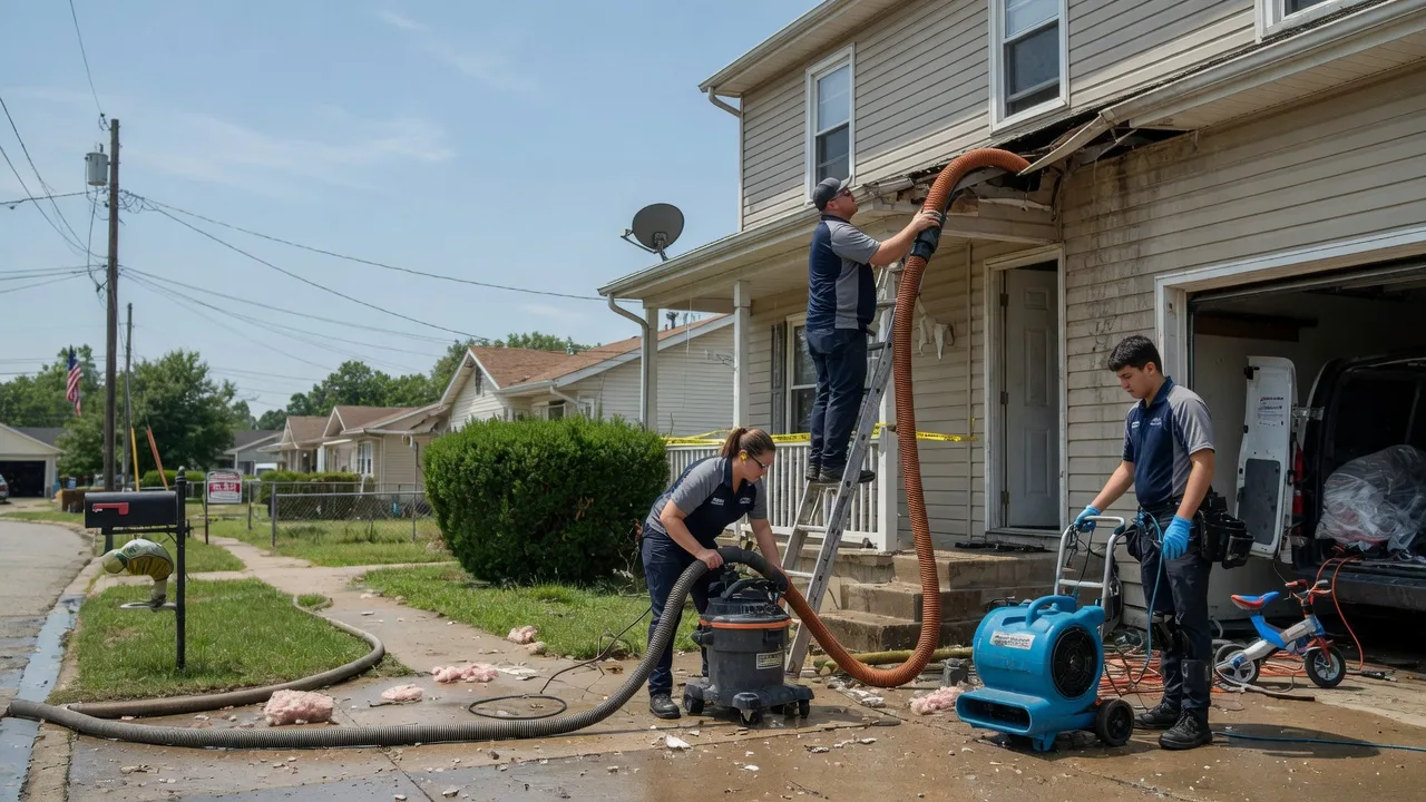 Water Damage Restoration in Hudson, KS near me